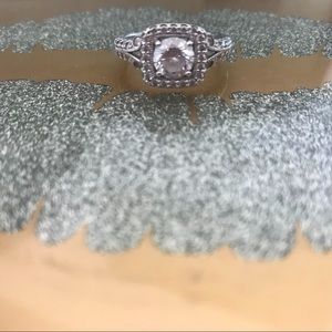 QVC Diamonique Ring Size 10